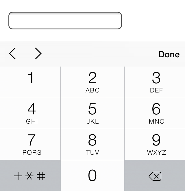 iOS7 Telephone Control